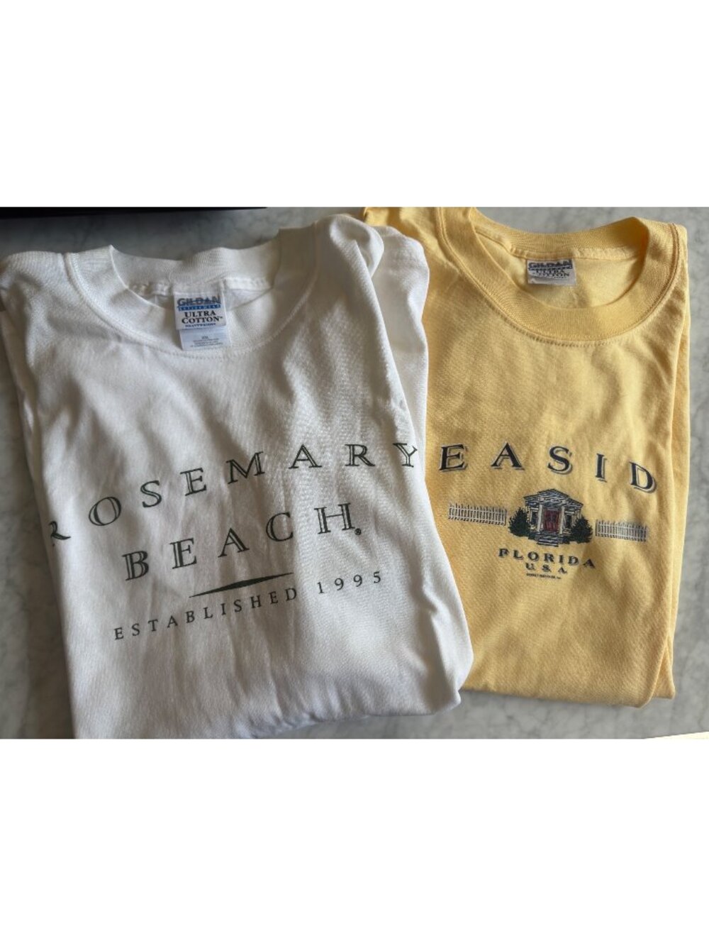 Pair of Rosemary Beach & Seaside Tshirts mens XXL Like new